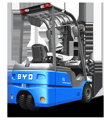 Изготовленный в Китае, три винта BYD весу колеса 1,6-2,0 тонны чисто электрический вилочный погрузчик