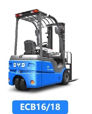 Изготовленный в Китае, четырех поворотных баланса BYD вес 1.6-1.8 тонн чисто электрический вилку для Dual Drive