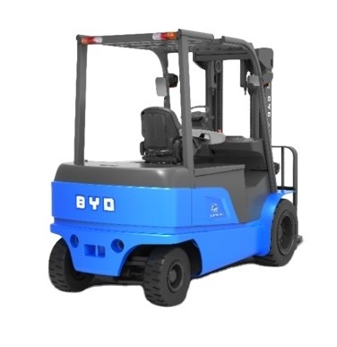 Изготовленный в Китае, четырехвинтовый баланс BYD вес 4.0-4.5-5.0 тонны чисто электрический вилочный погрузчик для Dual Drive
