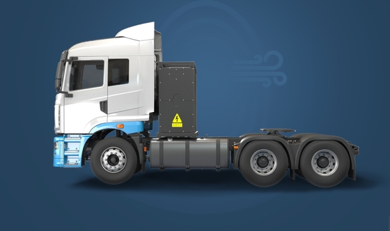 China Geely, стандартный вариант, CATL-282Kwh силовой обменник, H7-6x4 чисто электрический трактор для портового и горного транспорта