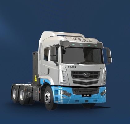Сделано в Китае, стандартная версия, CATL-350Kwh силовой обменник, 6x4 чисто электрический трактор для транспортировки доков и сталелитейных заводов