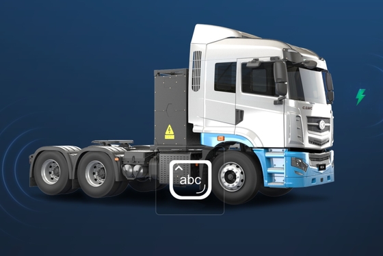 Сделано в Китае, стандартная версия, CATL-350Kwh силовой обменник, 6x4 чисто электрический трактор для транспортировки доков и сталелитейных заводов