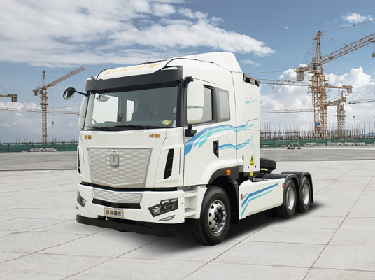 Хорошая цена Сделано в Китае Geely 282 кВт / ч 6X4 дистанционный H7 Чистый электрический трактор для причала