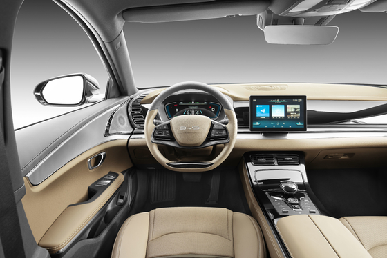 BYD e9 чисто электрический высокопроизводительный бизнес-автомобиль с дальностью 506 км