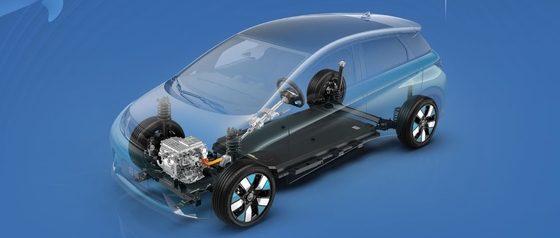 BYD Чистый электрический диапазон 401KM компактный популярный домашний автомобиль Дельфин