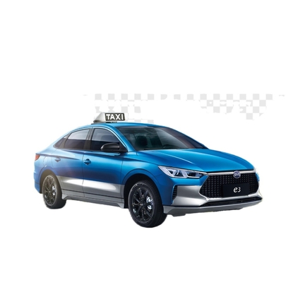 BYD чисто электрическое такси e3 имеет дальность 401KM