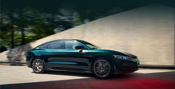 Горячая продажа автомобиля BYD Han EV ограниченное издание интеллектуальный четырехколесный электрический седан