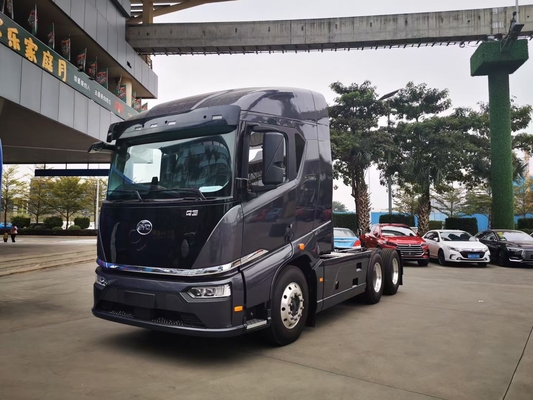Горячая продажа 282 киловатт-часов электроэнергии, BYD 6x4 чисто электрический трактор, предназначенный для дока