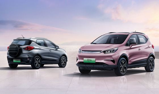 Сделано в Китае с гарантией качества и дальностью 310 км BYD Yuan Pro Pure Electric Sedan Малый внедорожник
